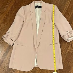 Zara Light Pink Over-Sized Blazer